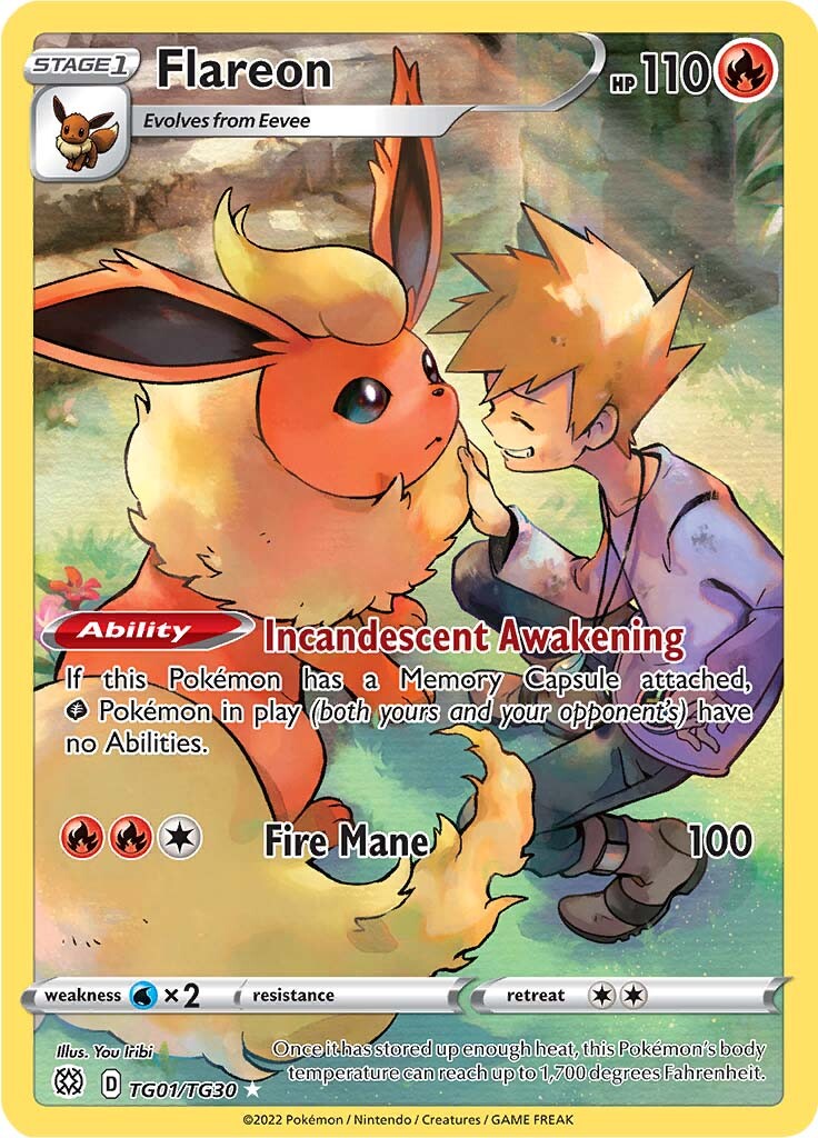 Flareon (TG01/TG30) [Sword & Shield: Brilliant Stars] | Eastridge Sports Cards & Games