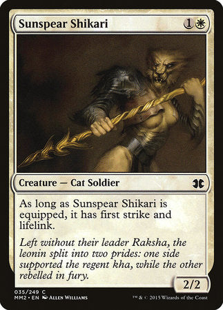 Sunspear Shikari [Modern Masters 2015] | Eastridge Sports Cards & Games