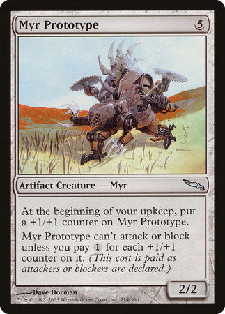 Myr Prototype [Mirrodin] | Eastridge Sports Cards & Games