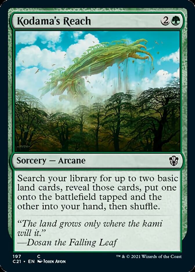 Kodama's Reach [Commander 2021] | Eastridge Sports Cards & Games