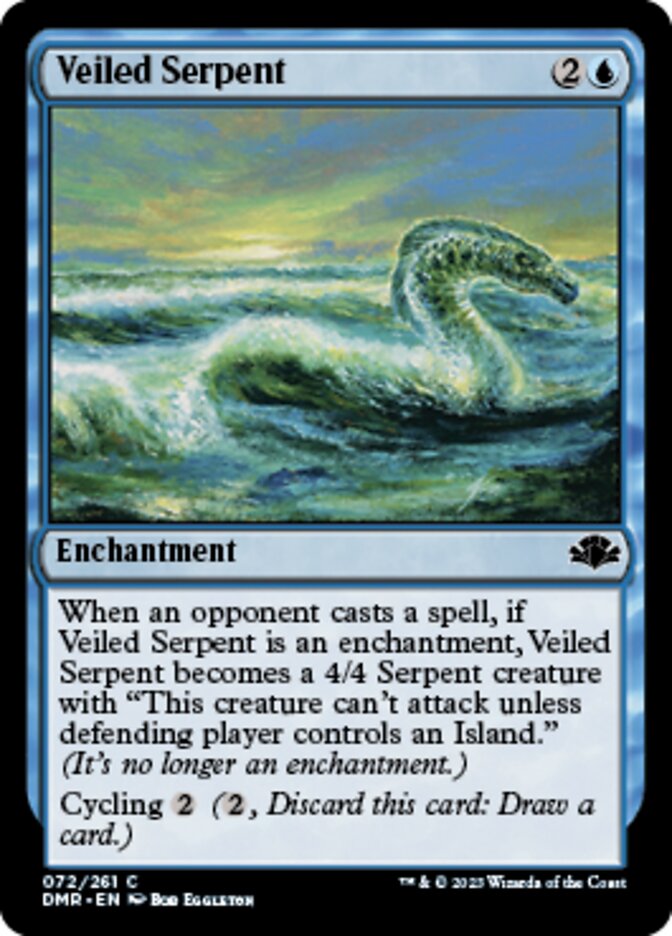 Veiled Serpent [Dominaria Remastered] | Eastridge Sports Cards & Games