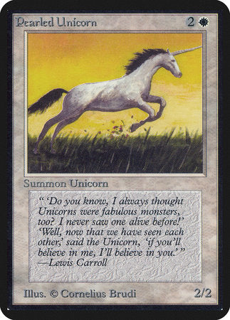 Pearled Unicorn [Limited Edition Alpha] | Eastridge Sports Cards & Games