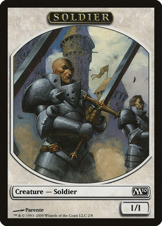 Soldier Token [Magic 2010 Tokens] | Eastridge Sports Cards & Games