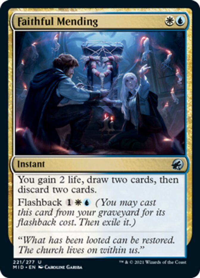 Faithful Mending [Innistrad: Midnight Hunt] | Eastridge Sports Cards & Games