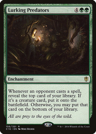 Lurking Predators [Commander 2016] | Eastridge Sports Cards & Games