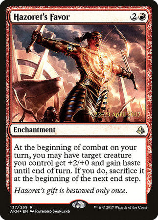 Hazoret's Favor [Amonkhet Promos] | Eastridge Sports Cards & Games