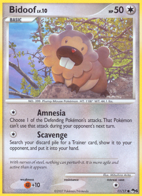 Bidoof (11/17) [POP Series 6] | Eastridge Sports Cards & Games