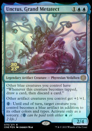 Unctus, Grand Metatect [Phyrexia: All Will Be One Prerelease Promos] | Eastridge Sports Cards & Games