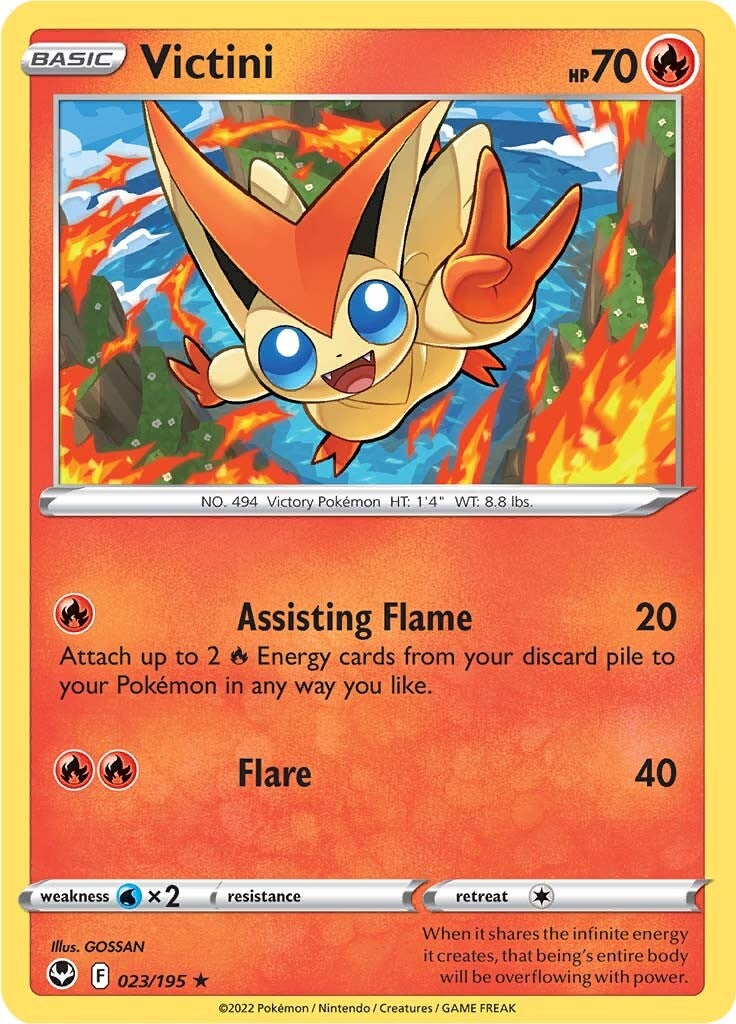 Victini (023/195) [Sword & Shield: Silver Tempest] | Eastridge Sports Cards & Games