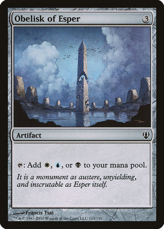 Obelisk of Esper [Archenemy] | Eastridge Sports Cards & Games