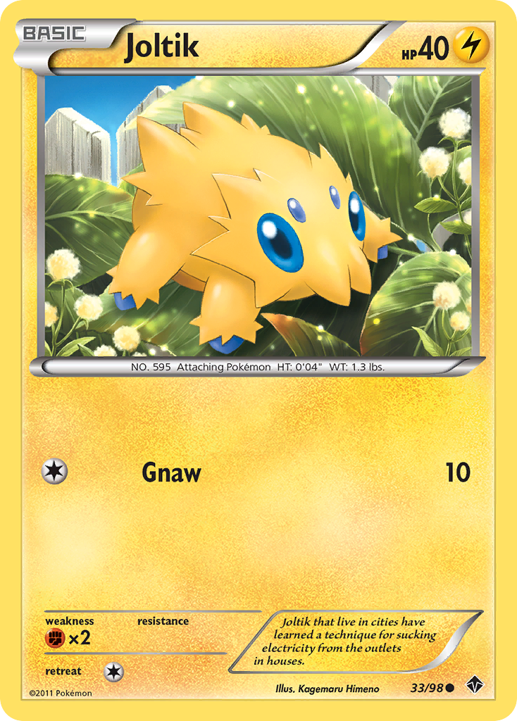 Joltik (33/98) [Black & White: Emerging Powers] | Eastridge Sports Cards & Games