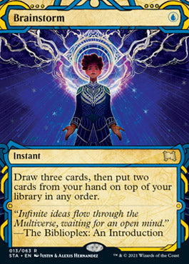 Brainstorm (Etched Foil) [Strixhaven Mystical Archive] | Eastridge Sports Cards & Games