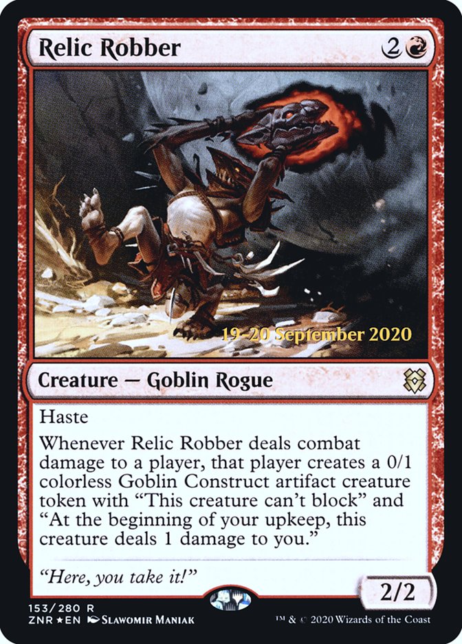 Relic Robber  [Zendikar Rising Prerelease Promos] | Eastridge Sports Cards & Games
