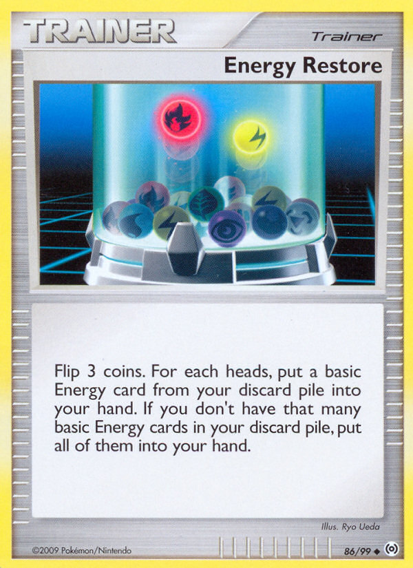 Energy Restore (86/99) [Platinum: Arceus] | Eastridge Sports Cards & Games