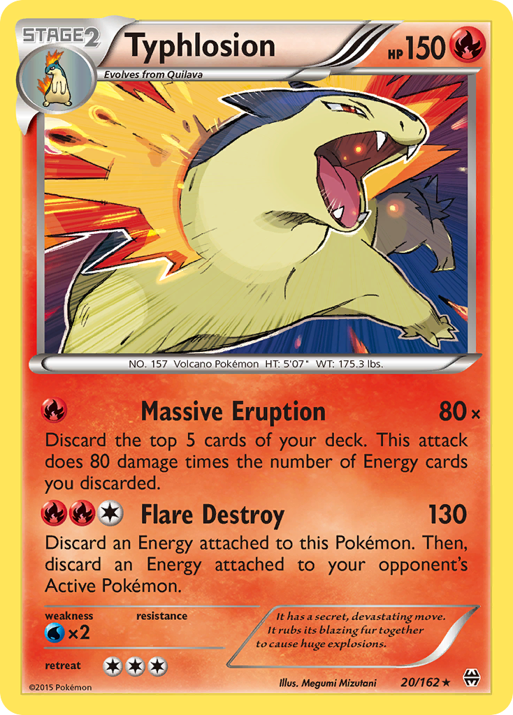 Typhlosion (20/162) [XY: BREAKthrough] | Eastridge Sports Cards & Games