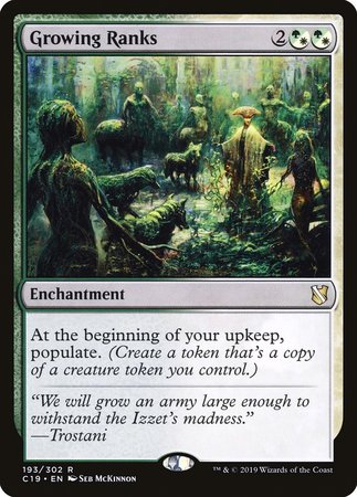 Growing Ranks [Commander 2019] | Eastridge Sports Cards & Games