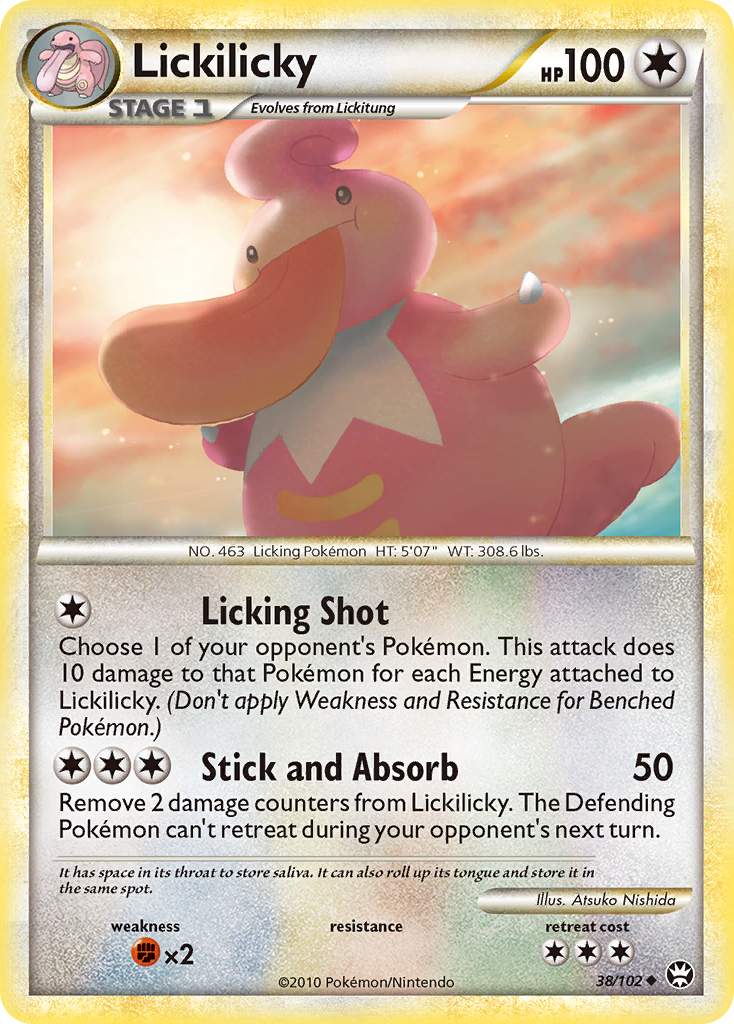 Lickilicky (38/102) [HeartGold & SoulSilver: Triumphant] | Eastridge Sports Cards & Games