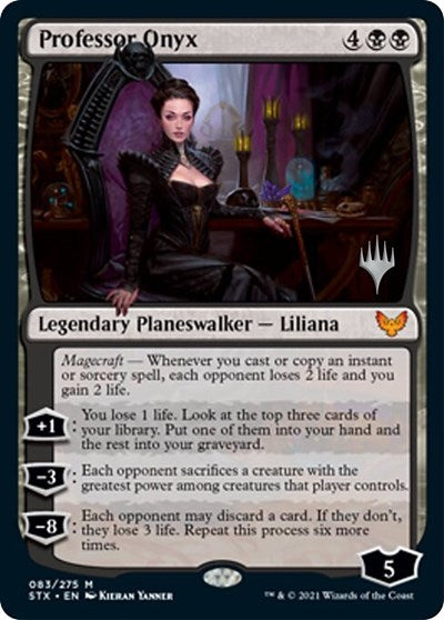 Professor Onyx (Promo Pack) [Strixhaven: School of Mages Promos] | Eastridge Sports Cards & Games