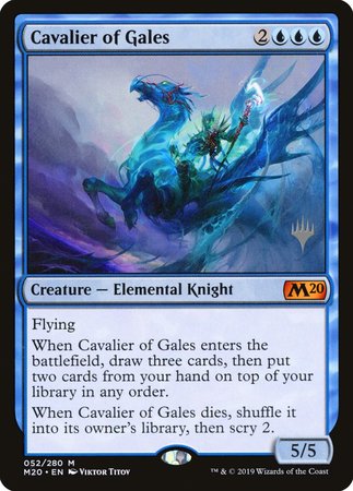 Cavalier of Gales [Core Set 2020 Promos] | Eastridge Sports Cards & Games