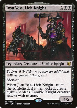 Josu Vess, Lich Knight [Dominaria] | Eastridge Sports Cards & Games