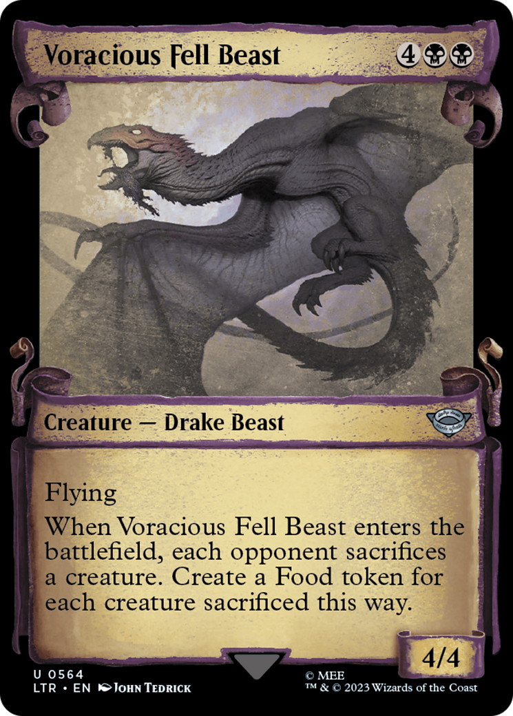 Voracious Fell Beast [The Lord of the Rings: Tales of Middle-Earth Showcase Scrolls] | Eastridge Sports Cards & Games