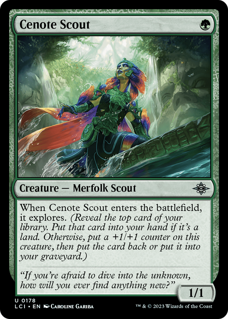 Cenote Scout [The Lost Caverns of Ixalan] | Eastridge Sports Cards & Games
