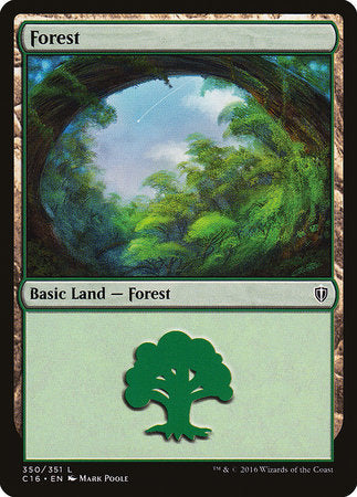 Forest (350) [Commander 2016] | Eastridge Sports Cards & Games