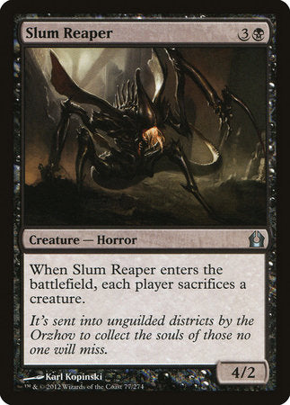 Slum Reaper [Return to Ravnica] | Eastridge Sports Cards & Games