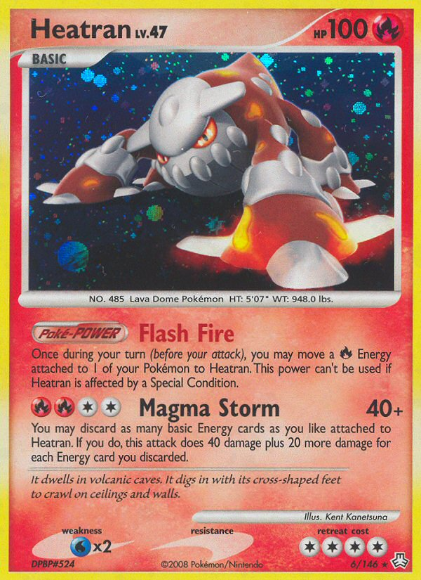 Heatran (6/146) [Diamond & Pearl: Legends Awakened] | Eastridge Sports Cards & Games