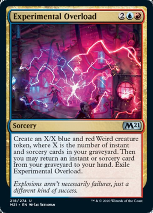 Experimental Overload [Core Set 2021] | Eastridge Sports Cards & Games