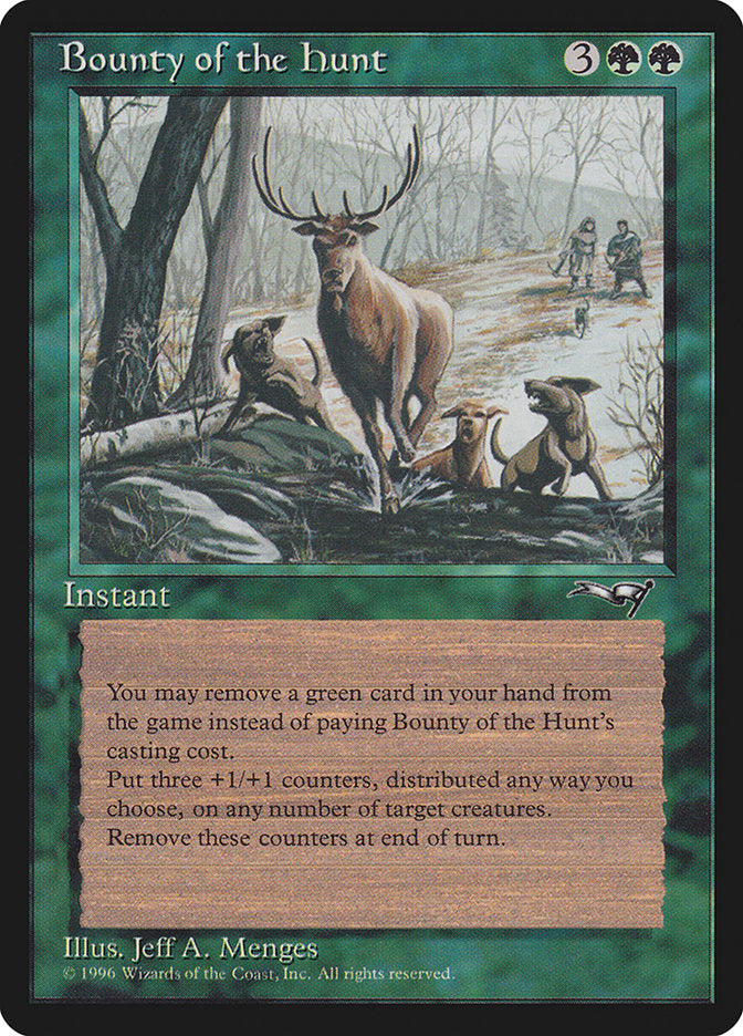 Bounty of the Hunt [Alliances] | Eastridge Sports Cards & Games