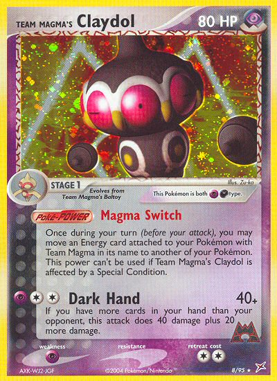 Team Magma's Claydol (8/95) [EX: Team Magma vs Team Aqua] | Eastridge Sports Cards & Games