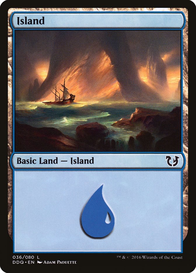Island (36) [Duel Decks: Blessed vs. Cursed] | Eastridge Sports Cards & Games