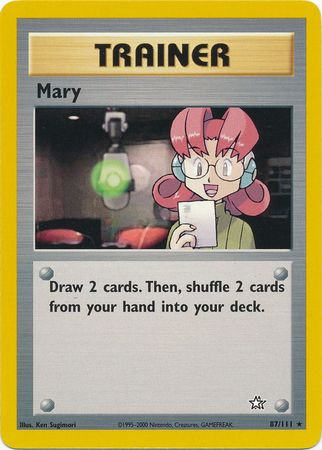 Mary (87/111) [Neo Genesis Unlimited] | Eastridge Sports Cards & Games
