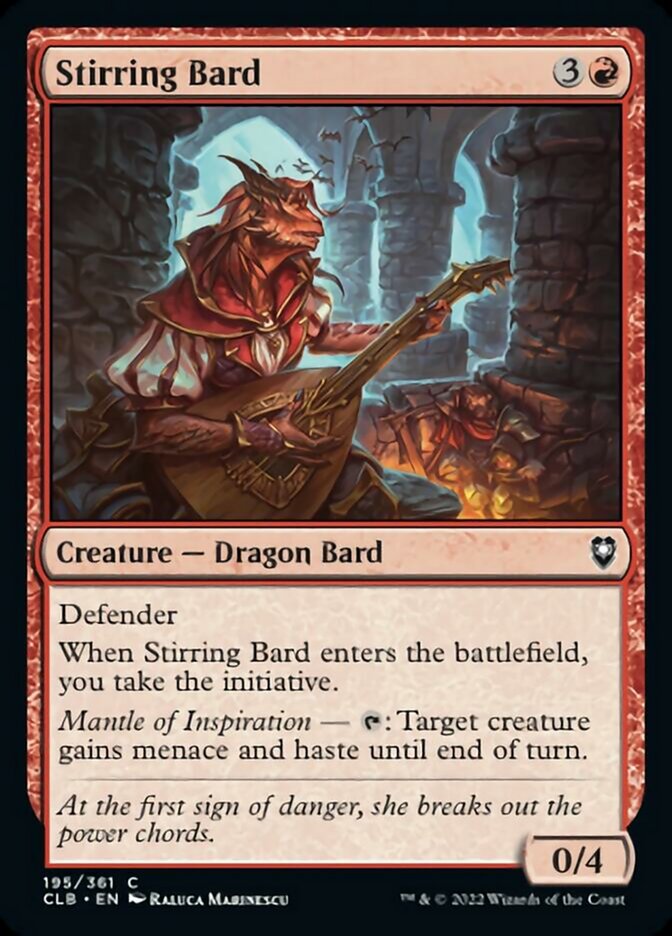 Stirring Bard [Commander Legends: Battle for Baldur's Gate] | Eastridge Sports Cards & Games