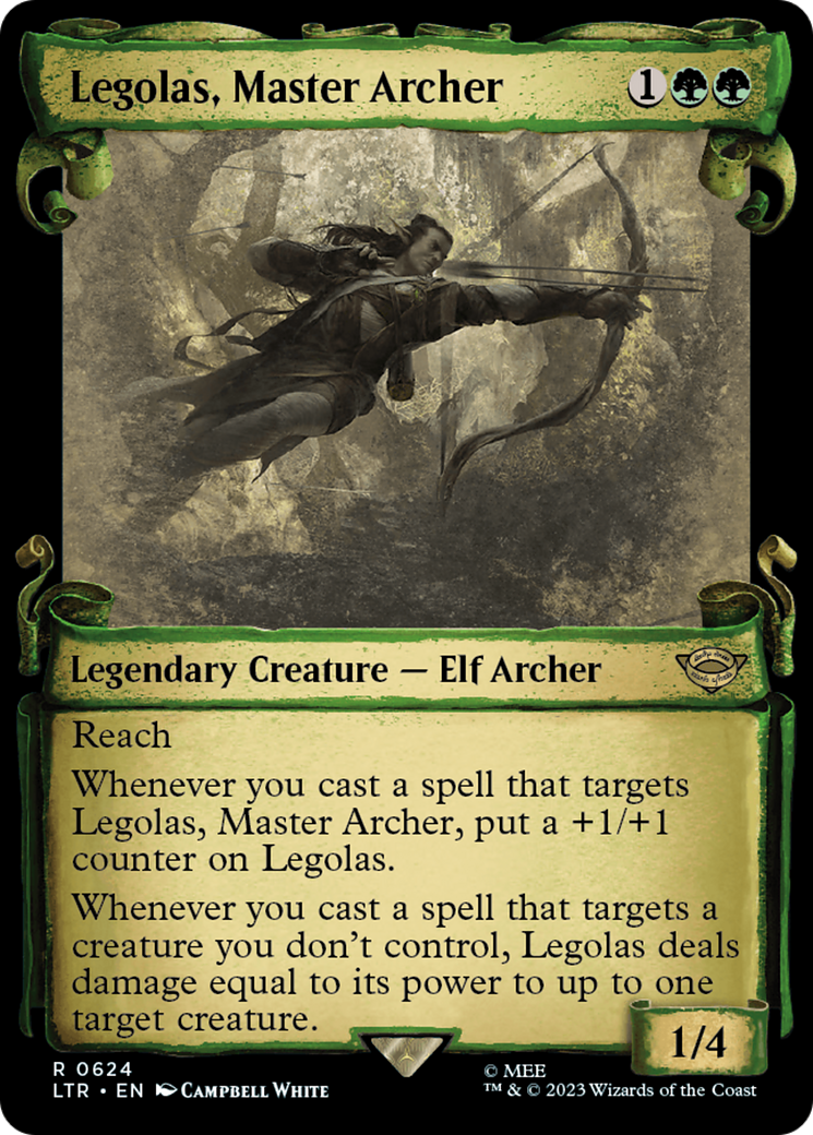 Legolas, Master Archer [The Lord of the Rings: Tales of Middle-Earth Showcase Scrolls] | Eastridge Sports Cards & Games