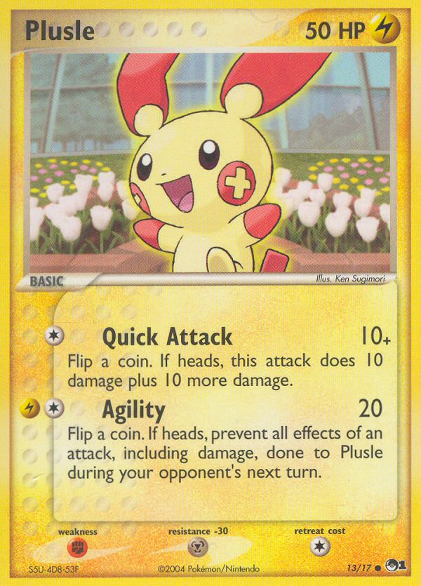 Plusle (13/17) [POP Series 1] | Eastridge Sports Cards & Games