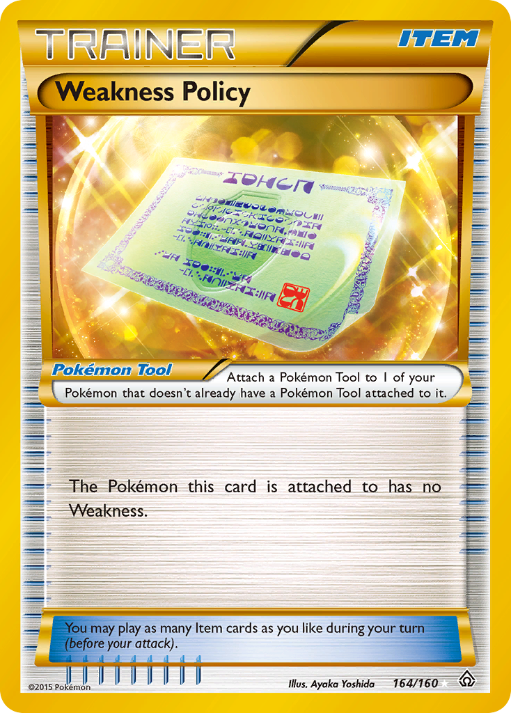 Weakness Policy (164/160) [XY: Primal Clash] | Eastridge Sports Cards & Games