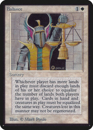 Balance [Limited Edition Alpha] | Eastridge Sports Cards & Games