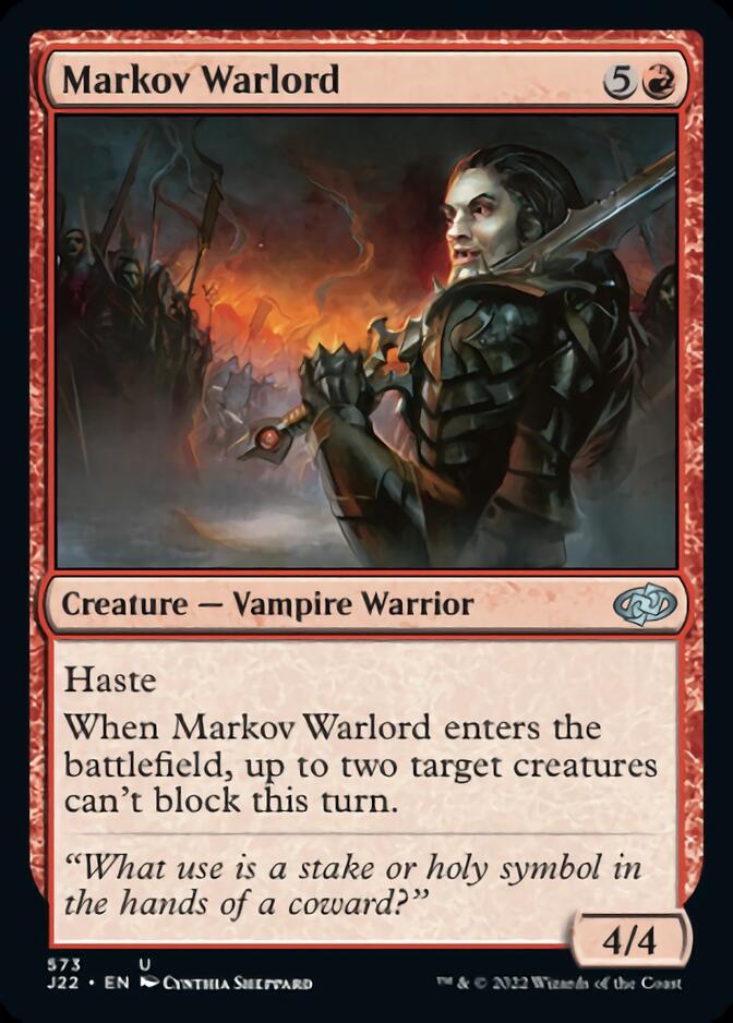 Markov Warlord [Jumpstart 2022] | Eastridge Sports Cards & Games