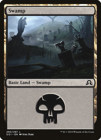 Swamp (290) [Shadows over Innistrad] | Eastridge Sports Cards & Games