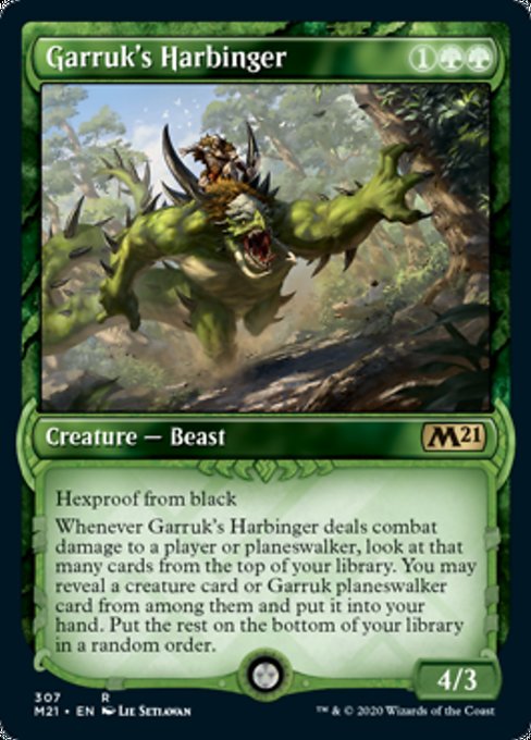 Garruk's Harbinger (Showcase) [Core Set 2021] | Eastridge Sports Cards & Games