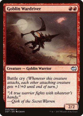 Goblin Wardriver [Duel Decks: Merfolk vs. Goblins] | Eastridge Sports Cards & Games
