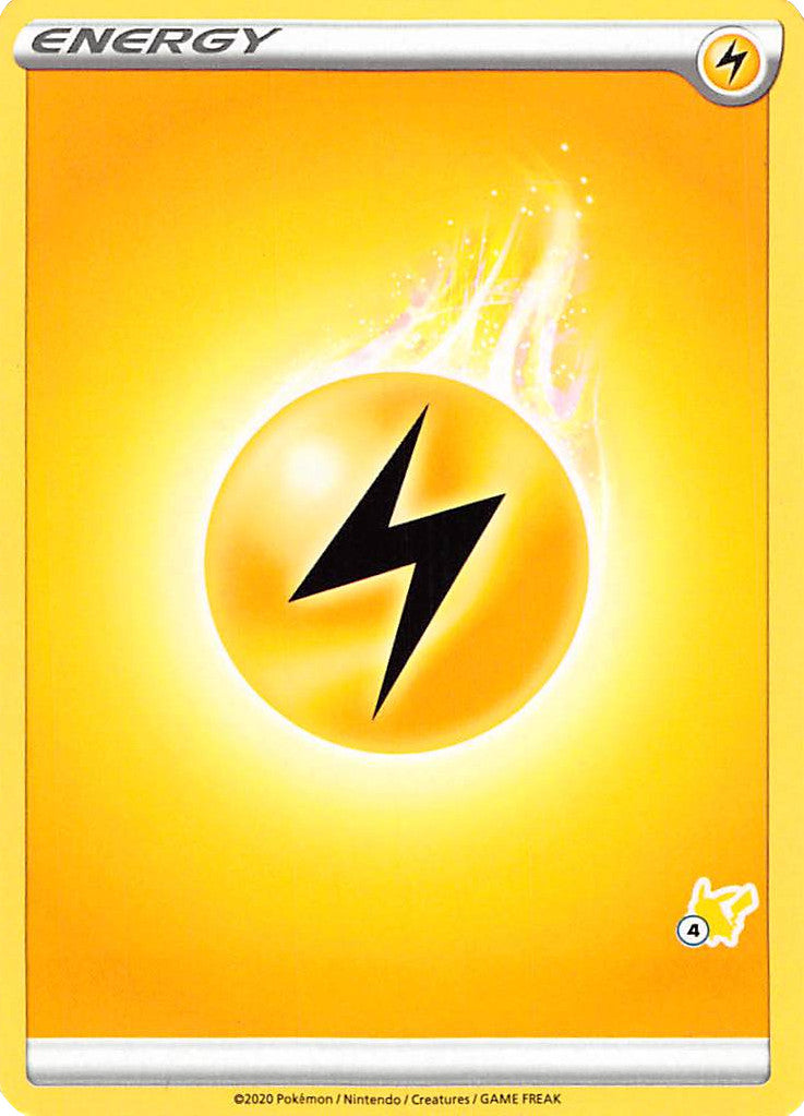 Lightning Energy (Pikachu Stamp #4) [Battle Academy 2022] | Eastridge Sports Cards & Games