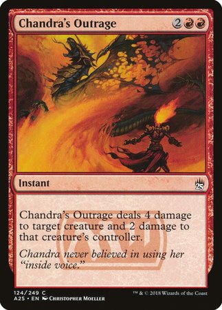 Chandra's Outrage [Masters 25] | Eastridge Sports Cards & Games