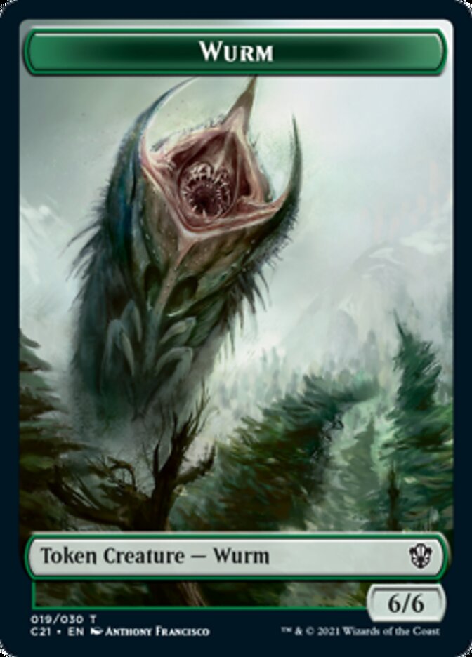 Wurm // Kraken Token [Commander 2021 Tokens] | Eastridge Sports Cards & Games