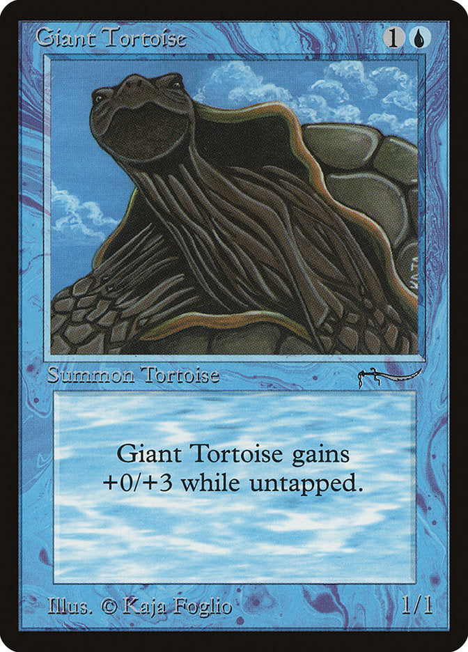 Giant Tortoise (Light Mana Cost) [Arabian Nights] | Eastridge Sports Cards & Games