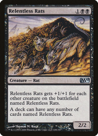 Relentless Rats [Magic 2010] | Eastridge Sports Cards & Games