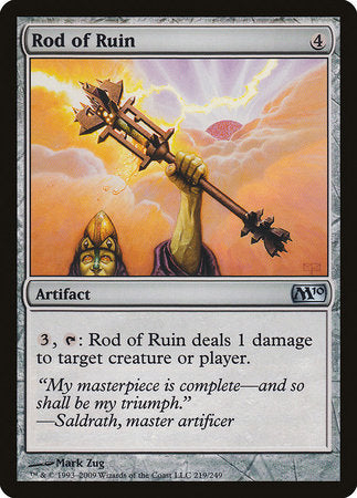 Rod of Ruin [Magic 2010] | Eastridge Sports Cards & Games