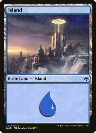 Island [War of the Spark] | Eastridge Sports Cards & Games